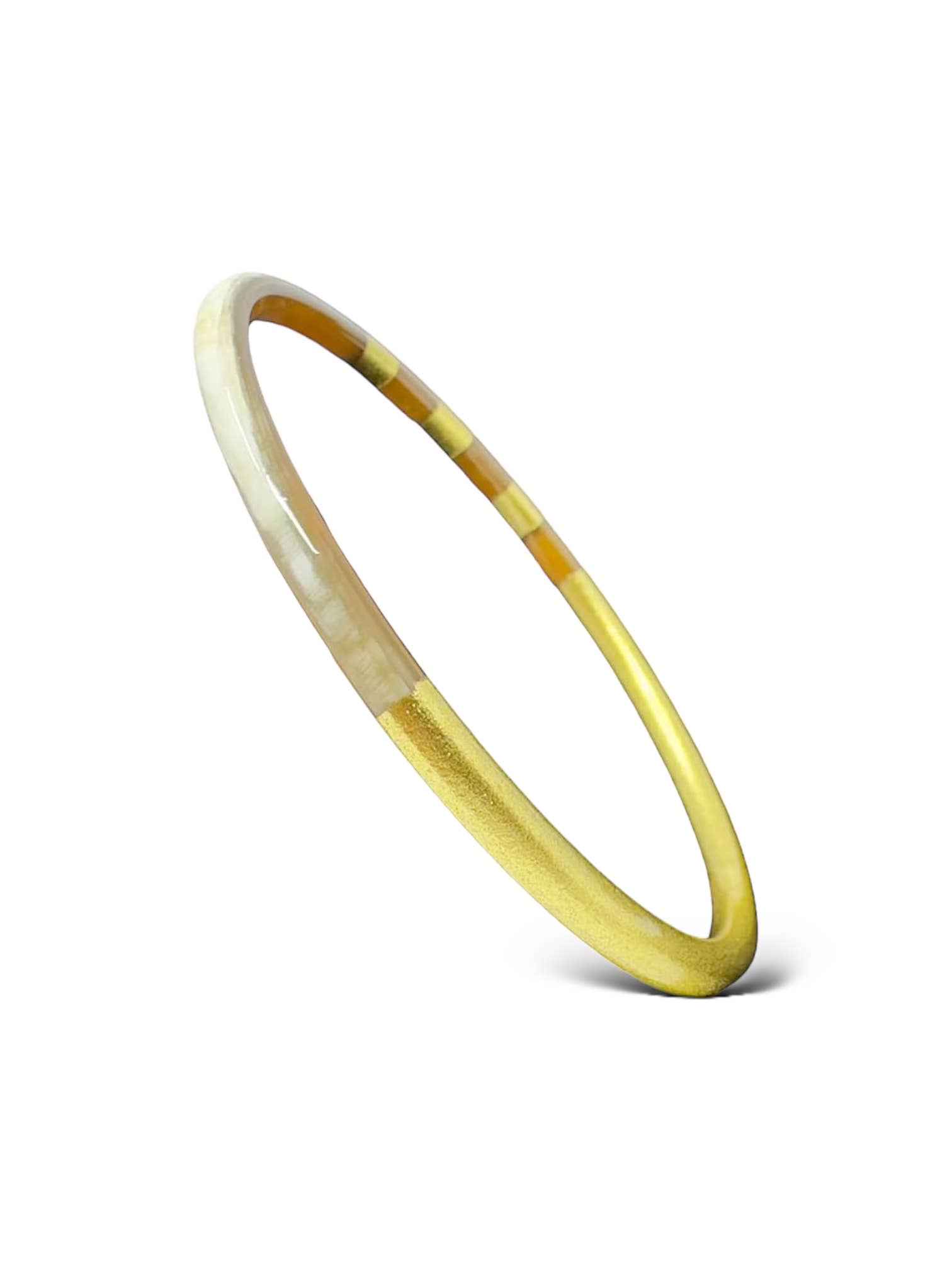 Maison Yvelise - Wholesale Bangle bracelet - Gold buffalo horn bangles - Vietnam bracelets