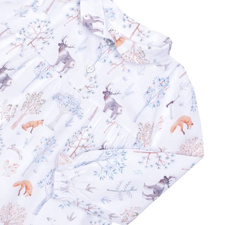 Fox In A Box - Wholesale Sleepwear Set - Kids - Woodland Snow Forest Pyjama Set5