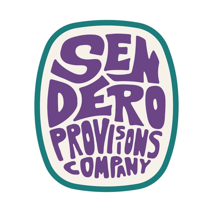 Pegatina del Logo Sendero Retro para venta al por mayor de Sendero Provisions Company