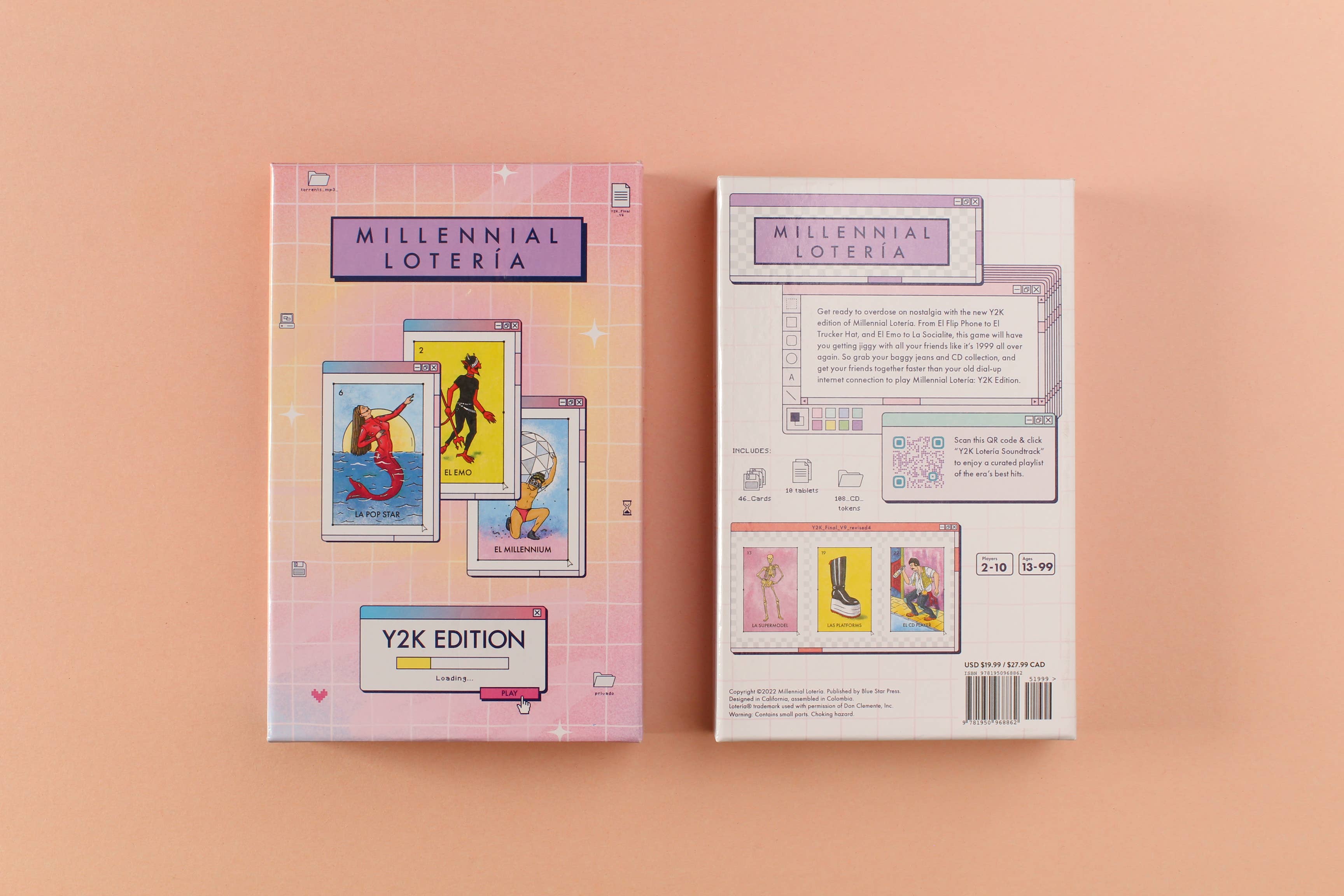 Blue Star Fiesta - Wholesale Card Game - Millennial Loteria: La Y2K Edition5