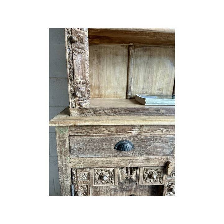 Paloma Black (Casa Natura Design, S.L.) - Wholesale Sideboard - Large Beautiful Sideboard Unit With Cupboard & Open4