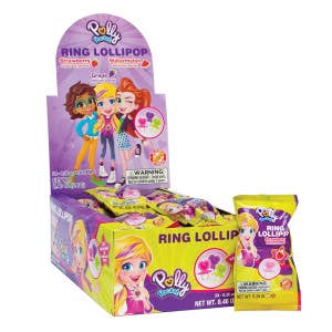 L&F Universal Goods - Wholesale Lollipop - Polly Pocket Ring Lolly 24/1.06OZ0