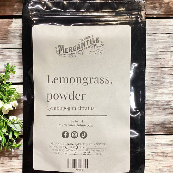Nature's Mercantile - Wholesale Herbs - Lemongrass, powder