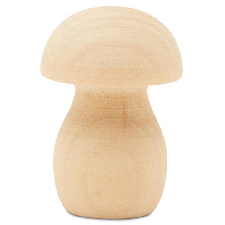 Woodpeckers Crafts - Wholesale Craft Supplies - Wooden Mushroom