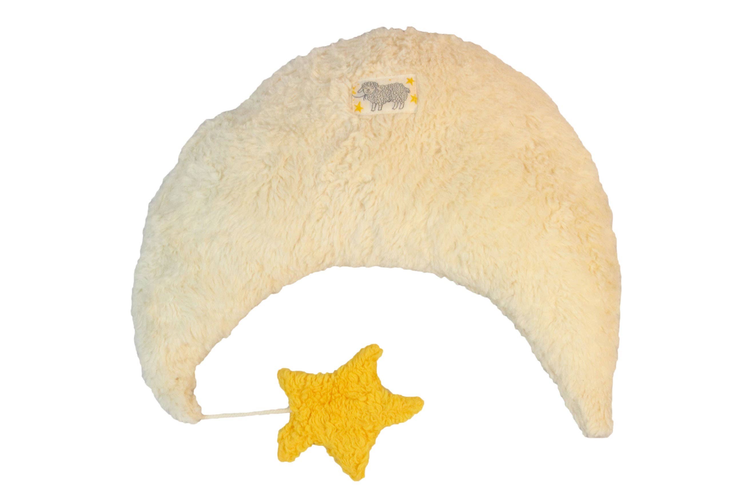 Pat & Patty - Wholesale Pillow/Cushion - Kids & Baby - Organic eco children cuddle pillow “Moon” /M-512/N0