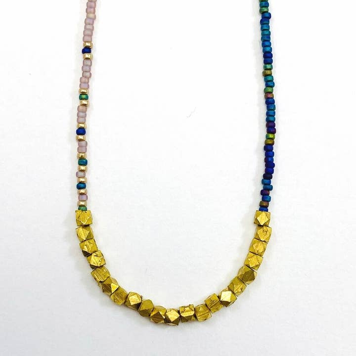 Fibonacci sekvens Nugget halsband för wholesale av Sarah Crawford Handcrafted