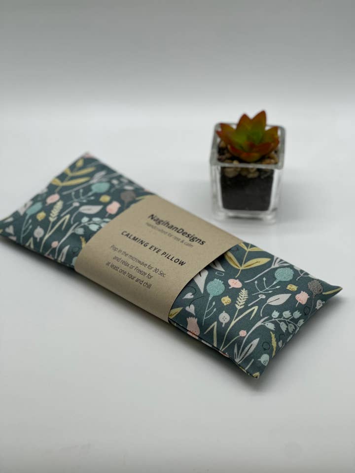 lavander eye pillow mom gift new mom birthday get well flax for wholesale by NagihanDesigns