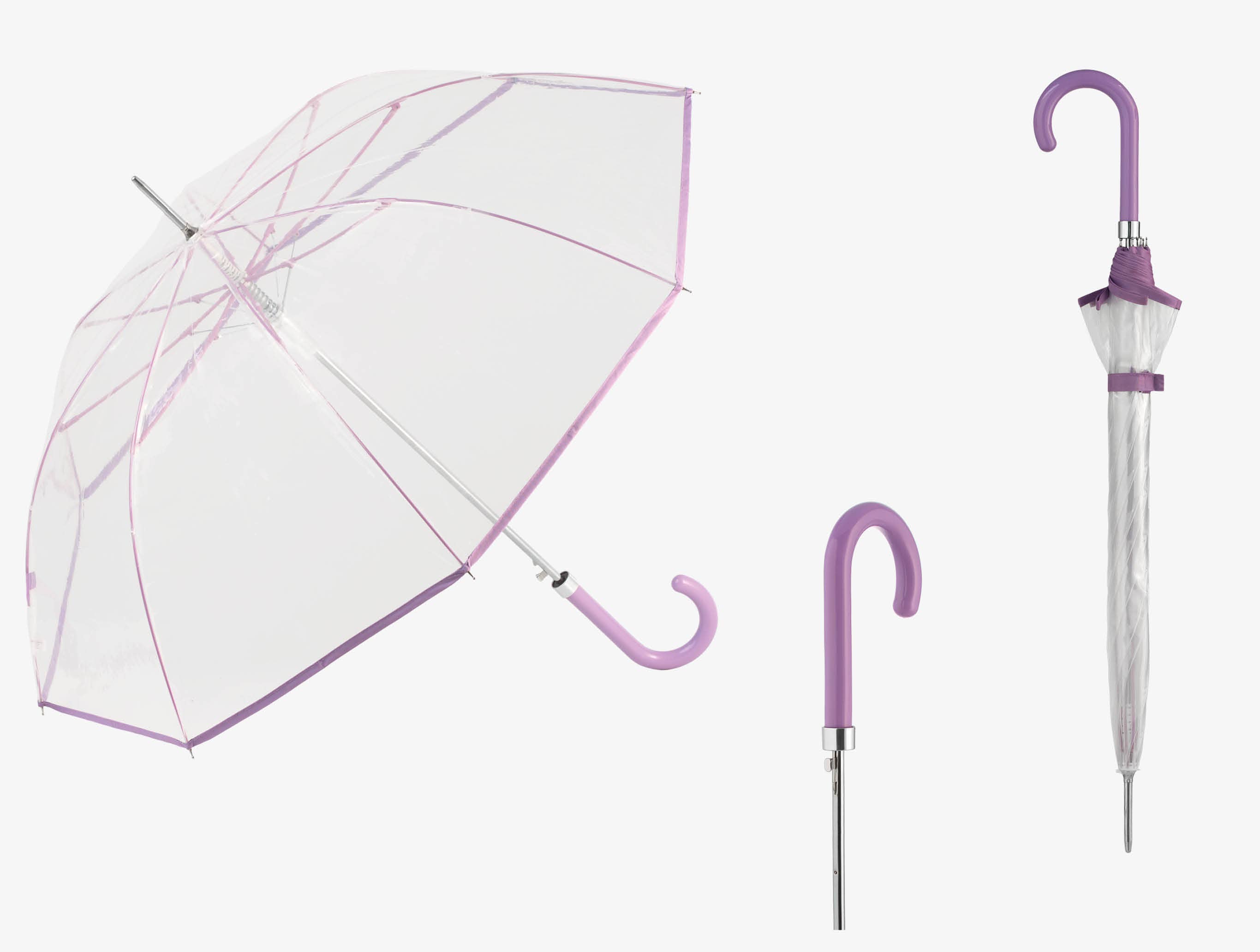 Mkr International - Wholesale Umbrella - Unisex - Large Automatic Transparent Weather Umbrella | Windproof4