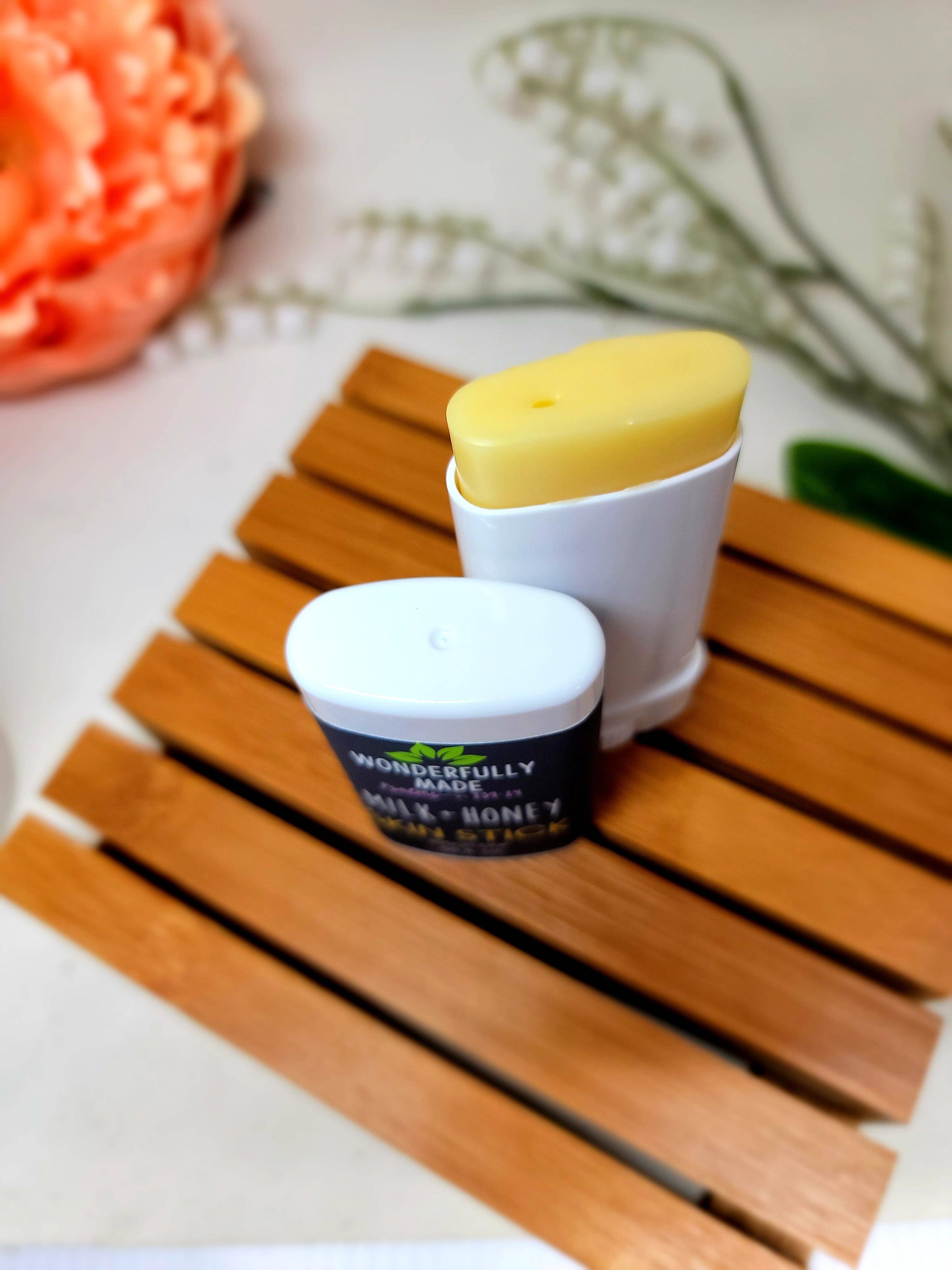 Wonderfully Made .love - Wholesale Solid Lotion - Skin Stick Lotion Bar Milk + Honey1