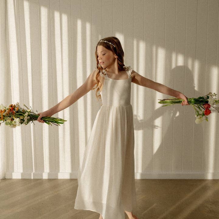 Leilani Girls Ivory Dress and other Purchase Wholesale coffeethailand. Free Returns & Net 60 Terms on Faire trending on Faire.