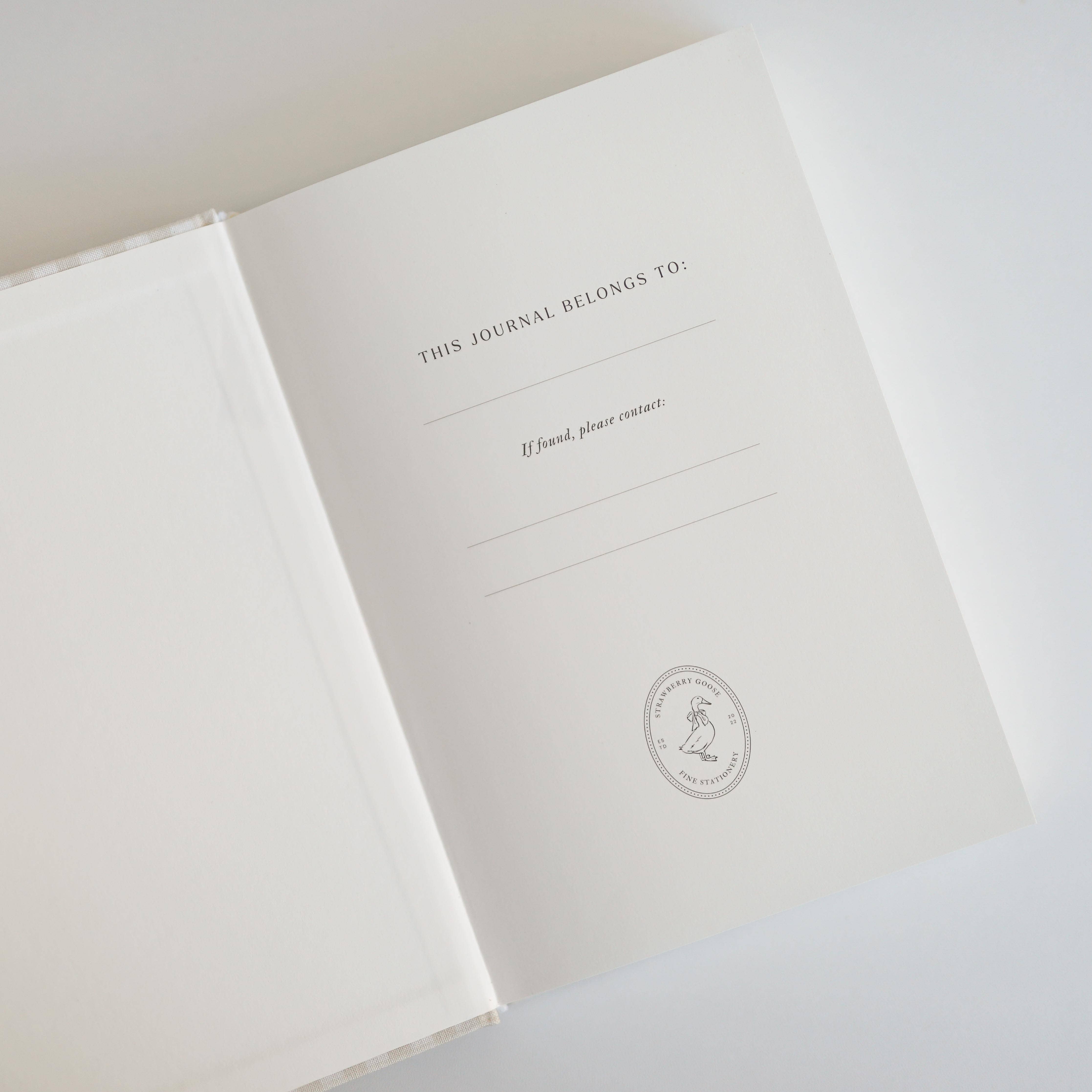 Strawberry Goose - Wholesale Journal/Diary - Gingham Journal3