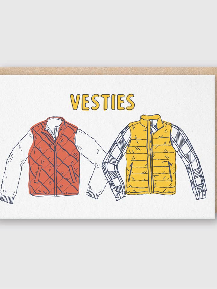 Vesties Besties for wholesale by Pike Street Press