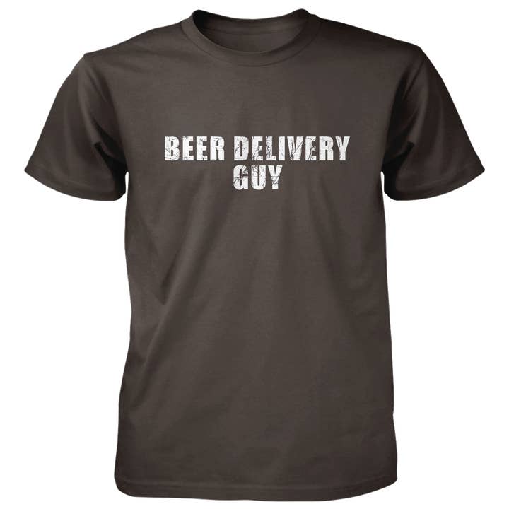 T-shirt de Algodão 4,5 oz - Entregador de Cerveja por atacado de Jester Clothing Company