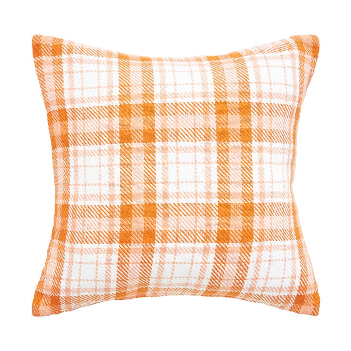 Coussin décoratif à carreaux en forme de noisette pour l'automne et la récolte pour la vente par C&F Home