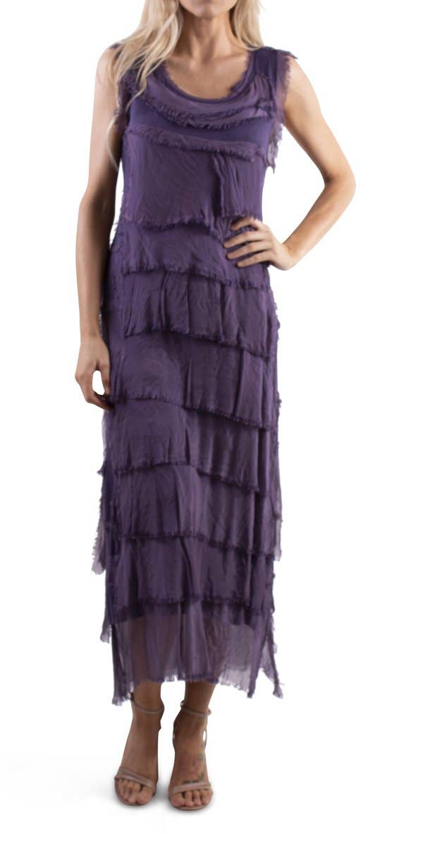 Gigi Moda - Wholesale Dress - Women's - Full Length Ruffle Dress27