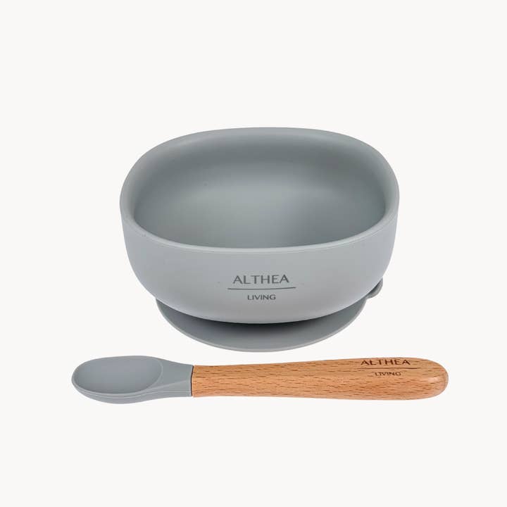 Althea Living - Vente Service à vaisselle - Vaisselle bébé en silicone biologique - 4 pièces12