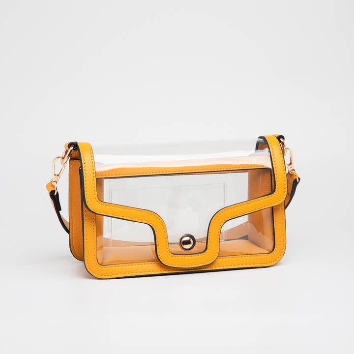 Queens Designs - Wholesale Shoulder Bag - Women's - Game Day Stadium Clear Envelope Shoulder Bags7