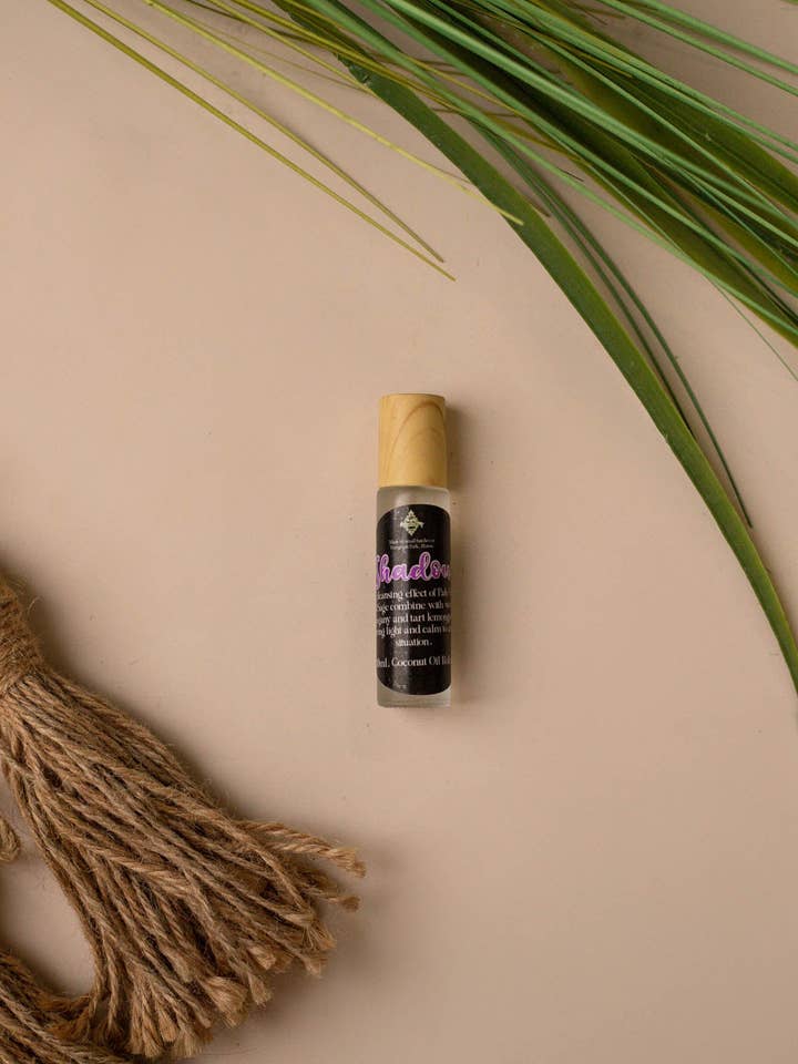 Shadow 10mL Coconut Oil Roller for wholesale by Blissfully Rooted LLC