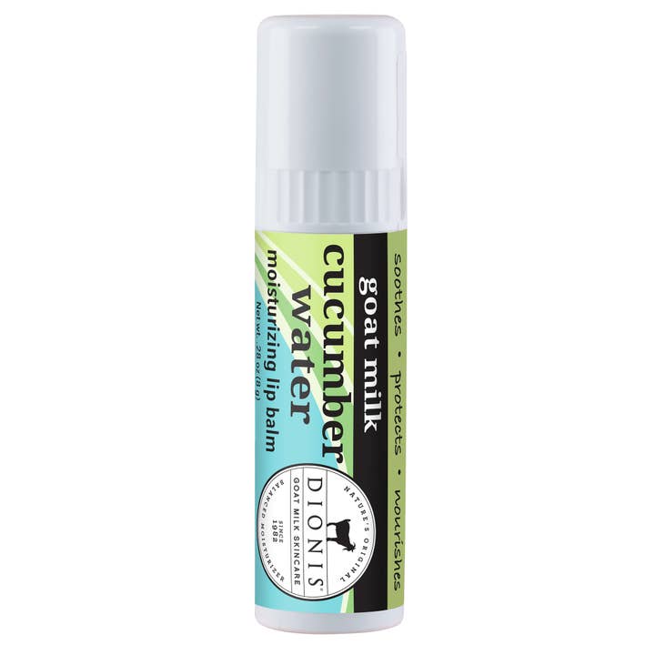 Dionis Goat Milk Skincare - Wholesale Lip Balm - .28 oz Cucumber Water Lip Balm (6 Bag)