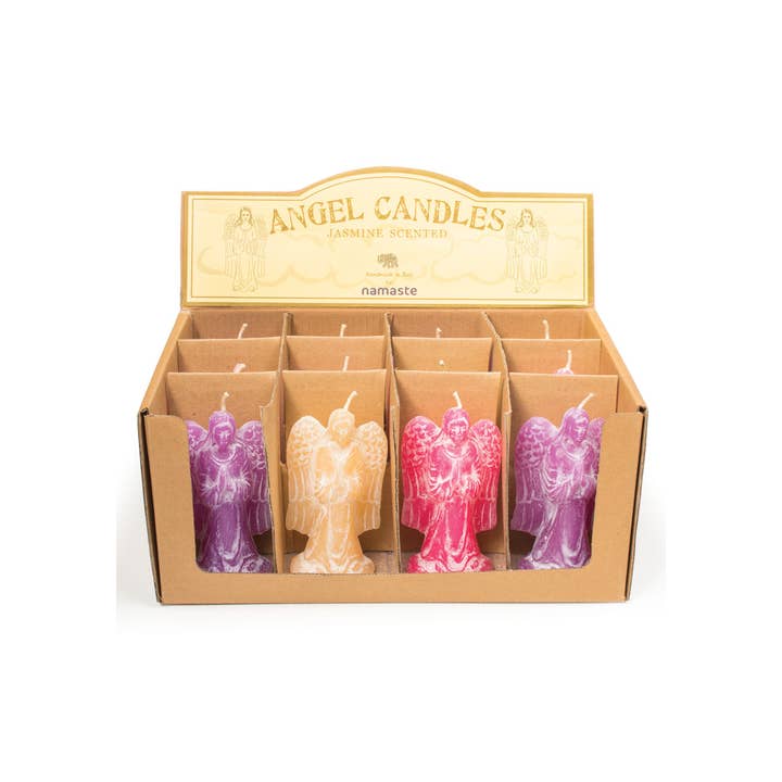 Namaste - Wholesale Grappige kaars - Engelkaars met jasmijngeur2