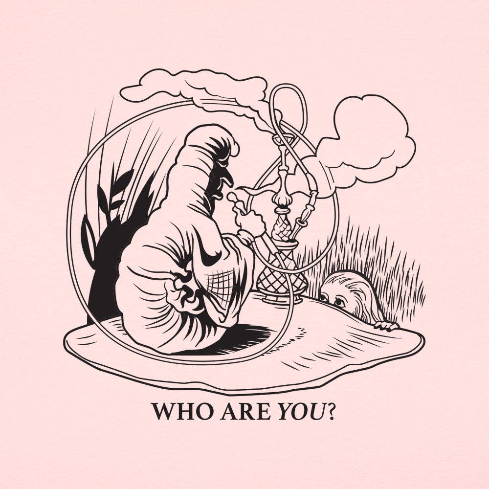 6DS - Wholesale Screen Printed T-Shirt - Women's - Caterpillar And Alice Women's T-Shirt2