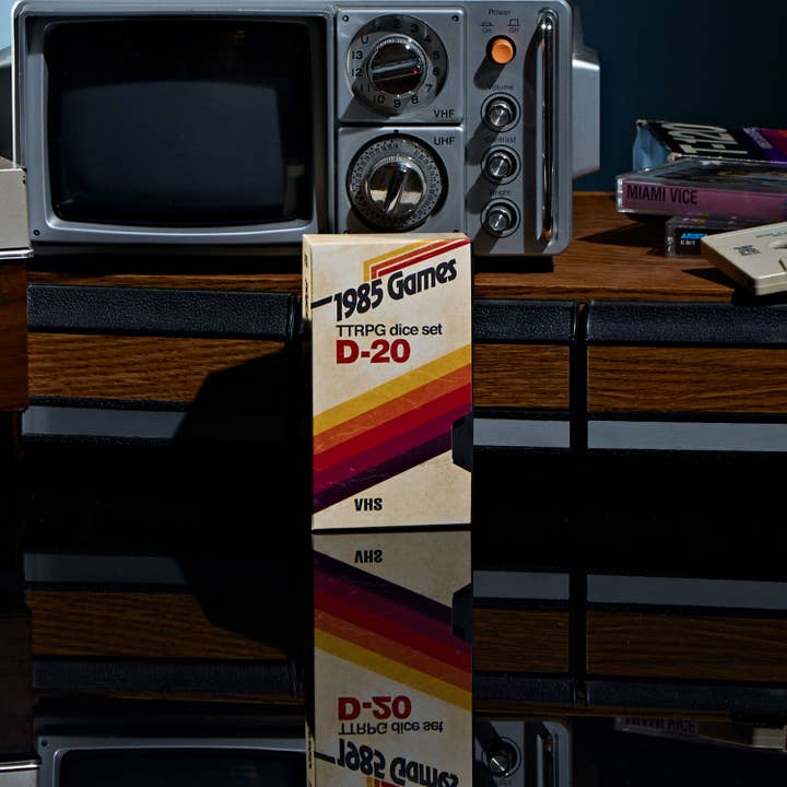 1985 Games - Wholesale Dice - VHS Dice - Ruby Red