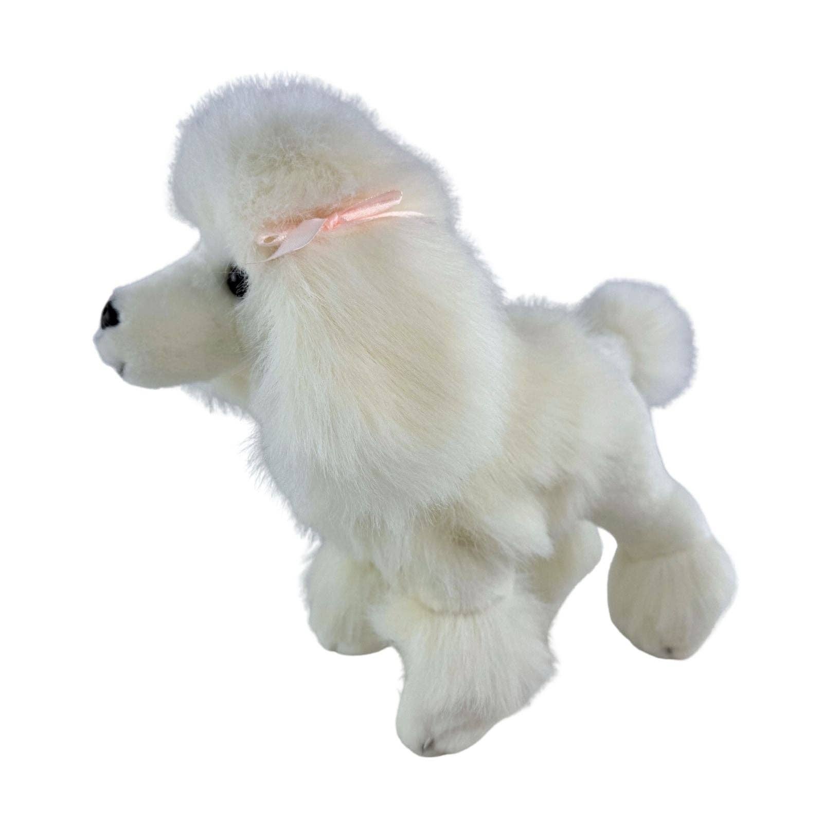 Bocchetta Plush Toys - Vendita all'ingrosso Peluche - Cani - Fifi - Barboncino, bianco - 28 cm in piedi3