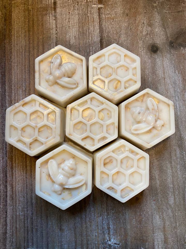 Goats Milk Bee Soap Pieces and other Purchase Wholesale items cheap. Free Returns & Net 60 Terms on Faire trending on Faire.