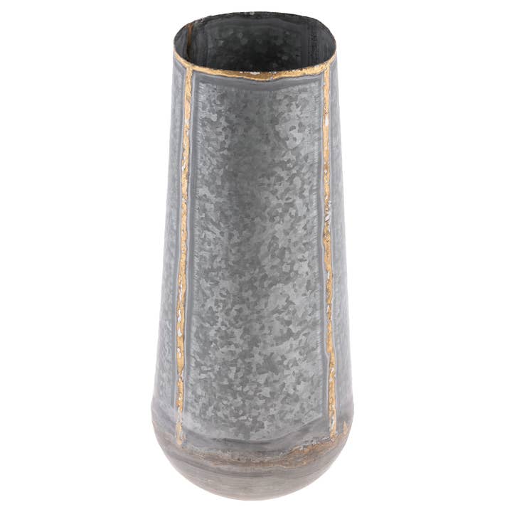 Galvanized Vase for wholesale by Karma