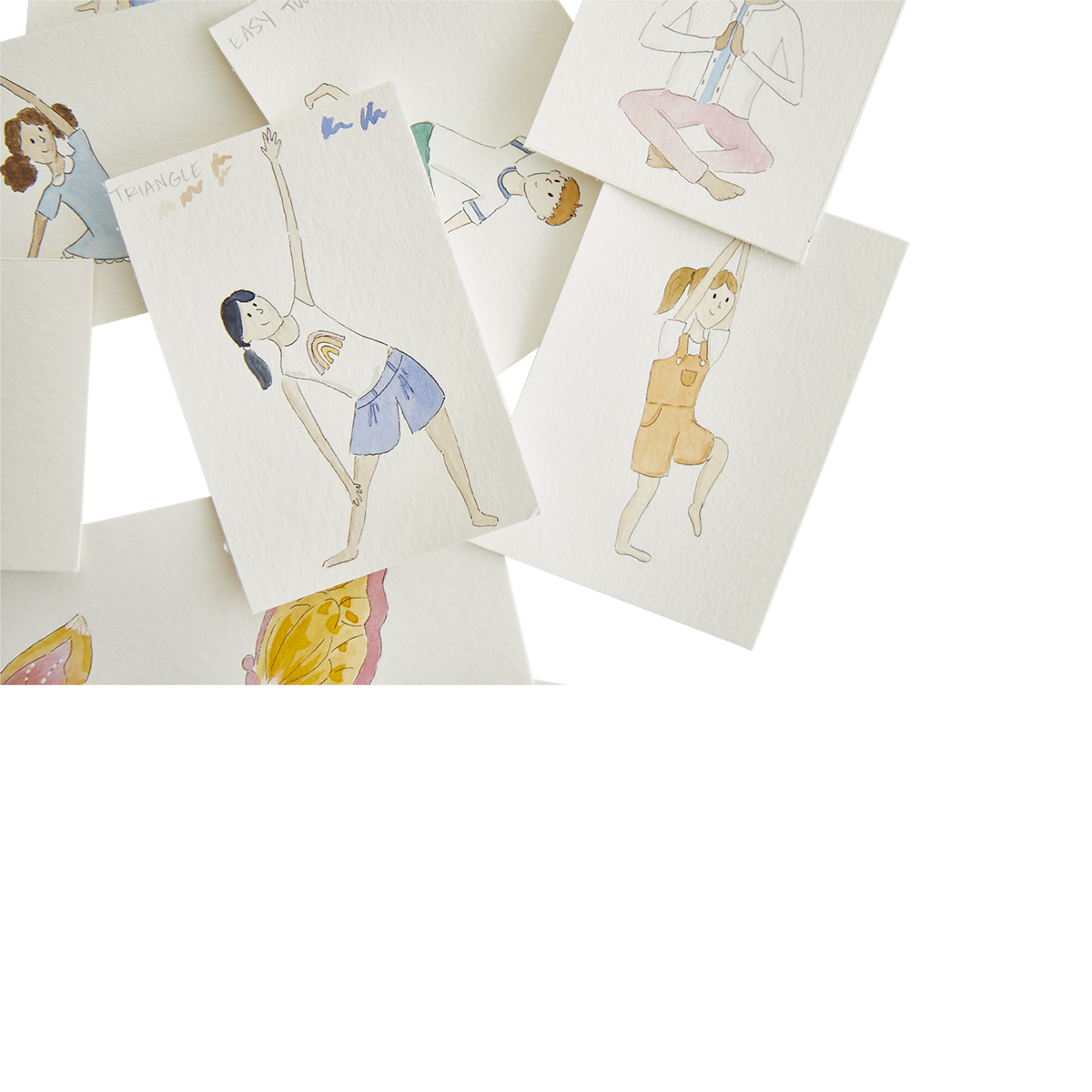 Jollie - Wholesale Poster - Ready Set Pose Poster - 26 A to Z Yoga poses3