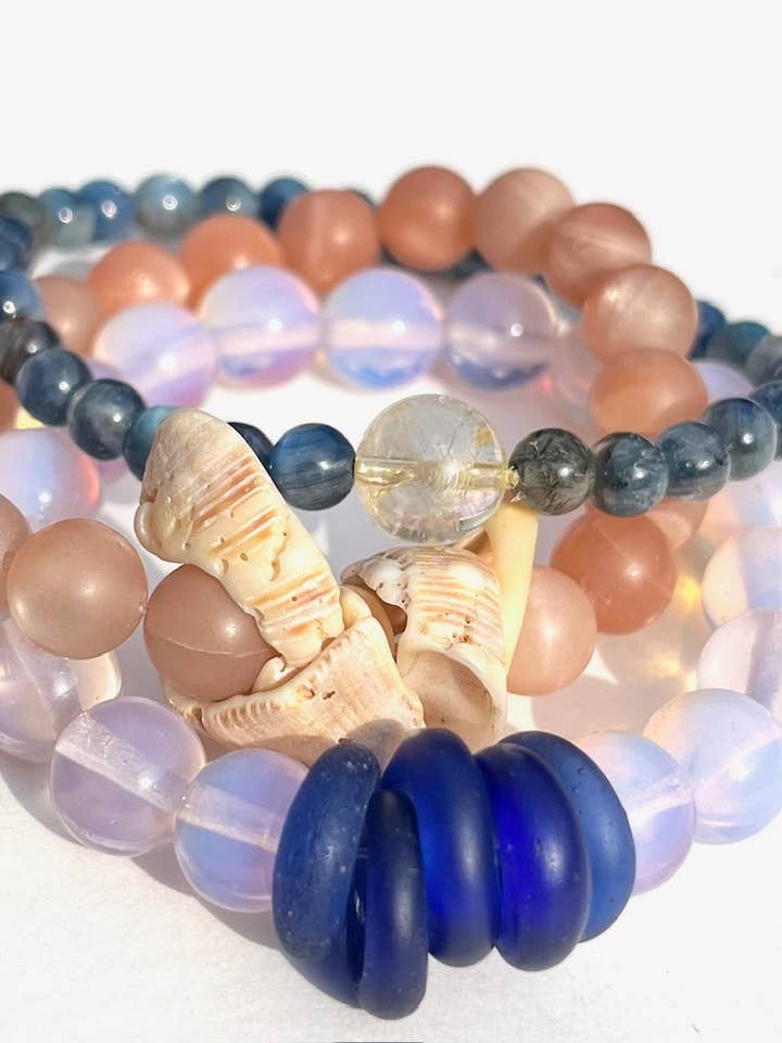 Blue Aura Bracelet for wholesale by Heather Kahn