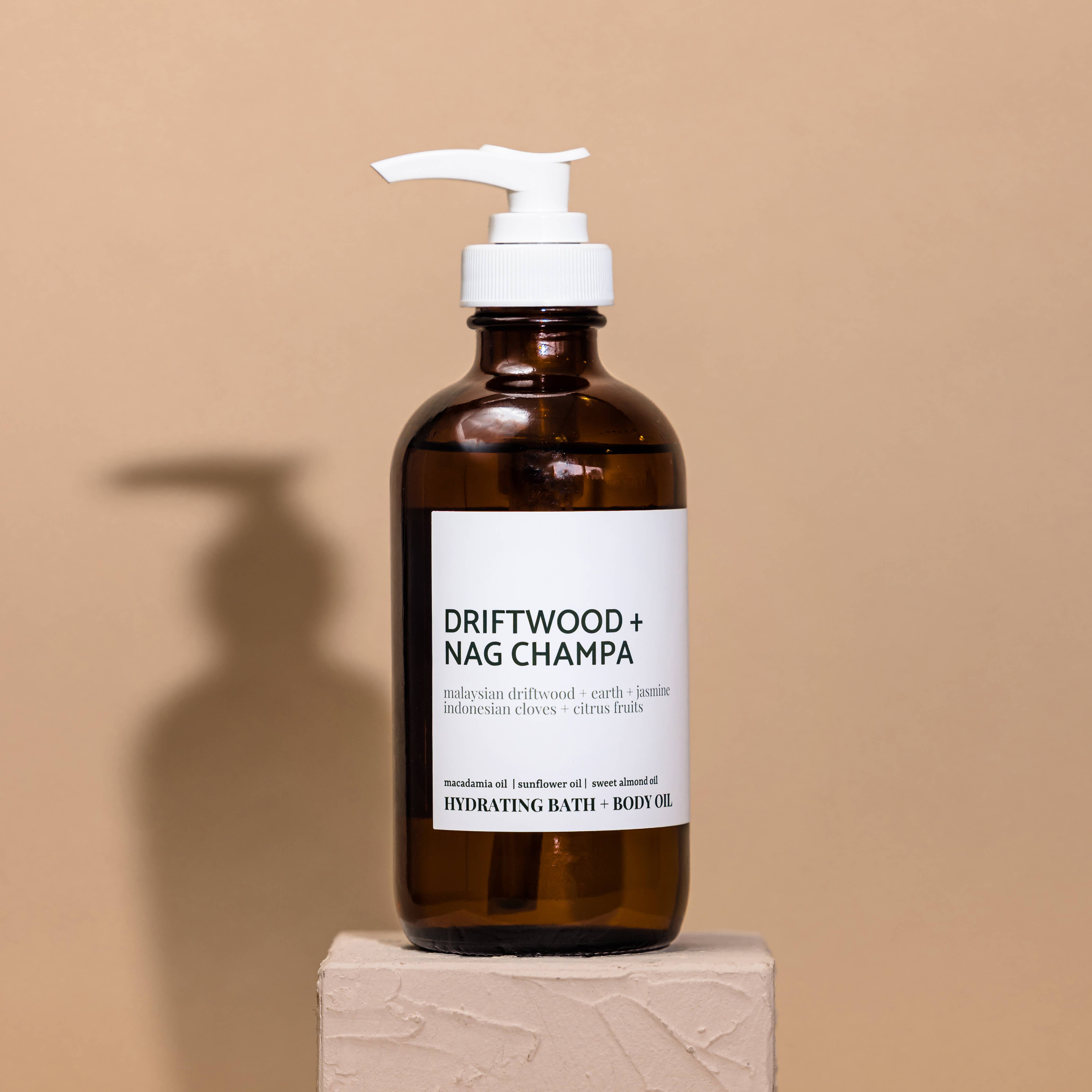 Modern Makers Provisions - Vente Huile pour le bain/corps - Bois flotté + Nag Champa