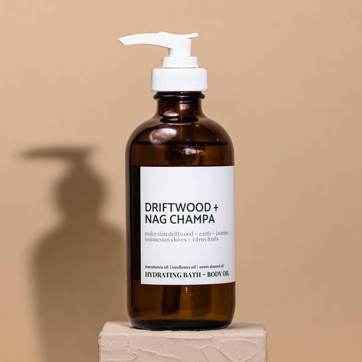 Modern Makers Provisions - Vente Huile pour le bain/corps - Bois flotté + Nag Champa0