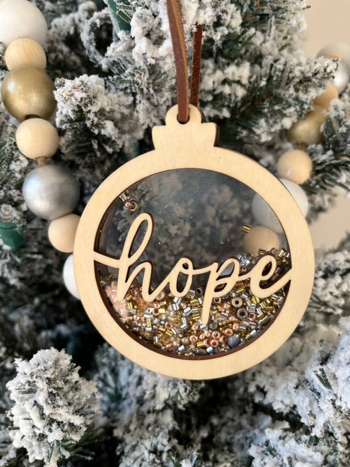 Hope Christmas Ornament for wholesale by Beautiful Complicated Life