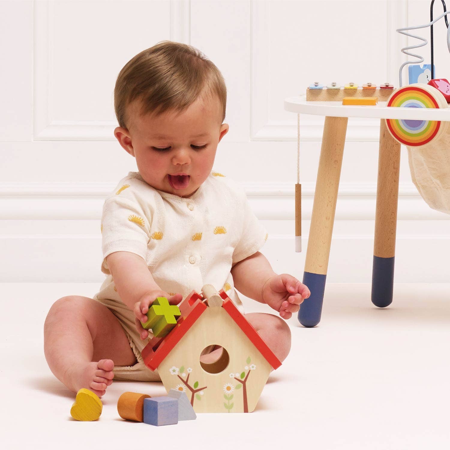 Le Toy Van, Inc. - Wholesale Wood Toy - Kids - Woodland Bird House Shape Sorter5