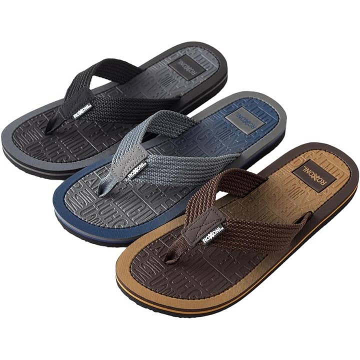 Roxoni - Wholesale Flip flops – Men’s - Roxoni Men's Comfort Flip Flops3