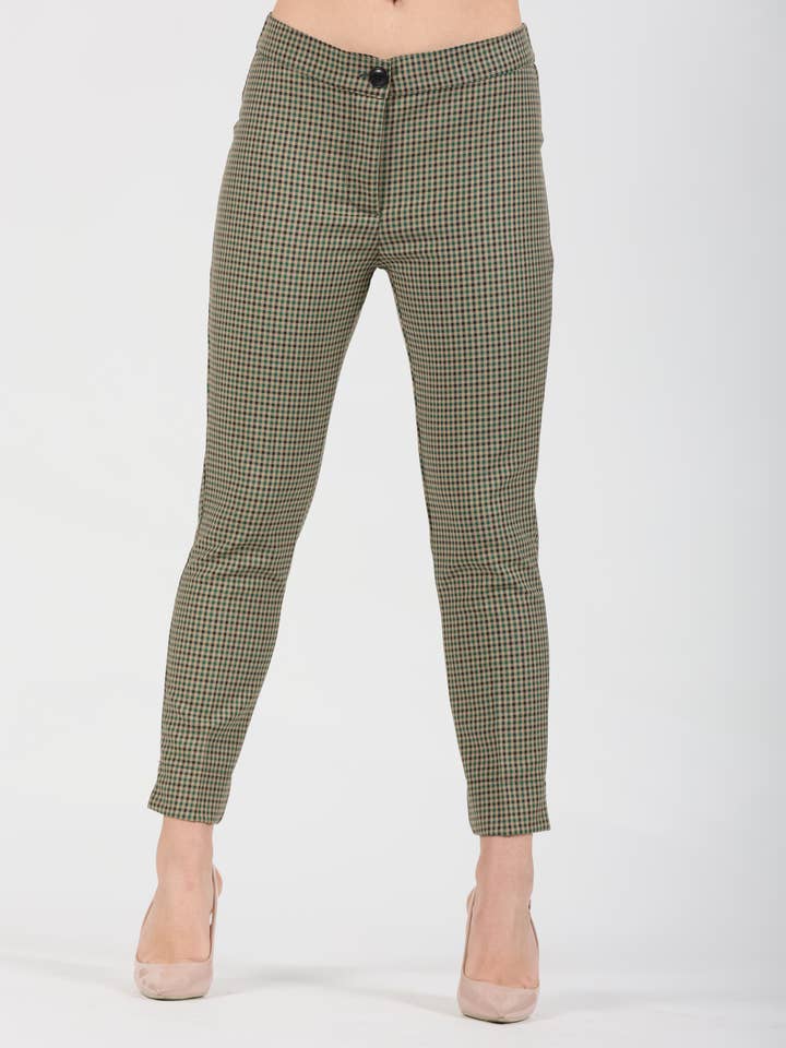 CAPRI VISCOSA QUADRETTINO CON SPACCHETTI AL FONDO FRISI per la vendita all'ingrosso da parte di Oltretempo