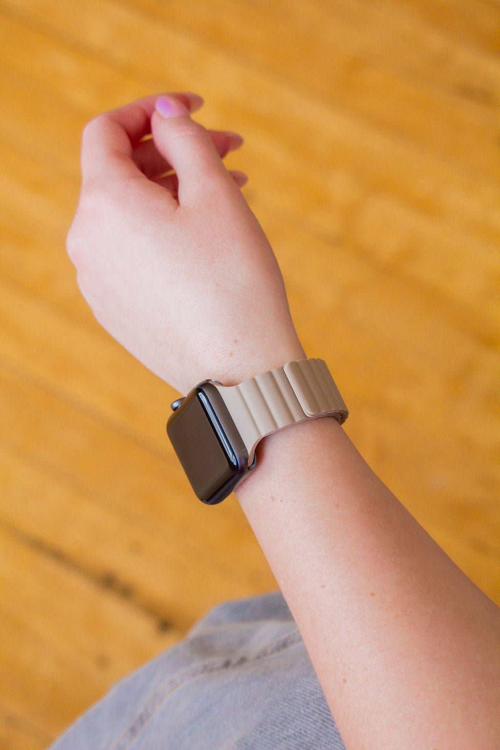 Shop Andi - Wholesale Watch Band/Strap - Women's - Desert Tan Magnetic Loop Watch Band1