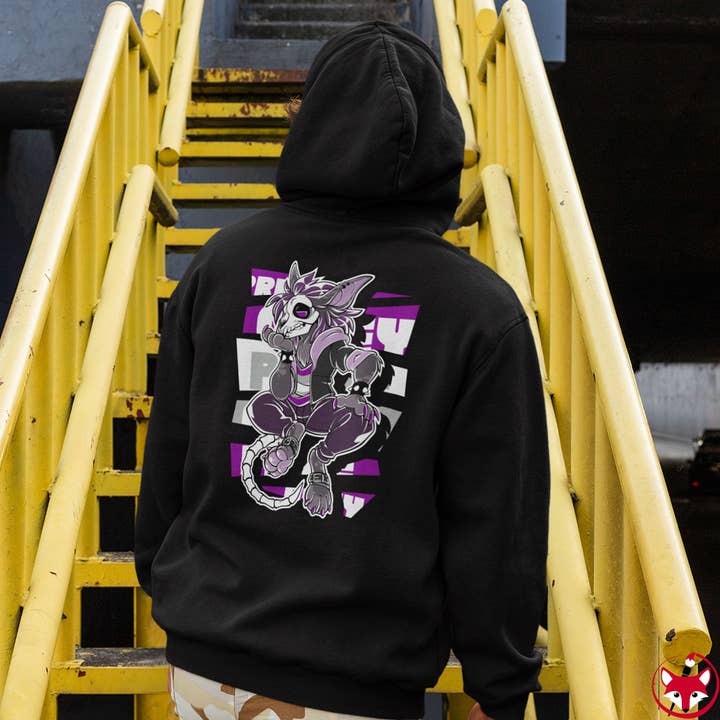 Graysexual Pride Cronan Skully - Molleton à capuche pour la vente par Artworktee