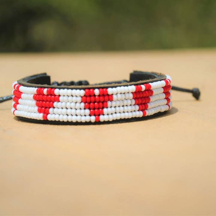 BeadWORKS - Wholesale Beaded Bracelet - Leather Bracelet4