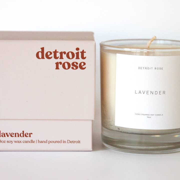 Candela alla lavanda per la vendita all'ingrosso da parte di Detroit Rose