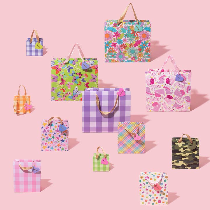 Taylor Elliott Designs - Wholesale Gift Bag - Gift Bags - Flower Garden - Assorted Sizes to Choose From