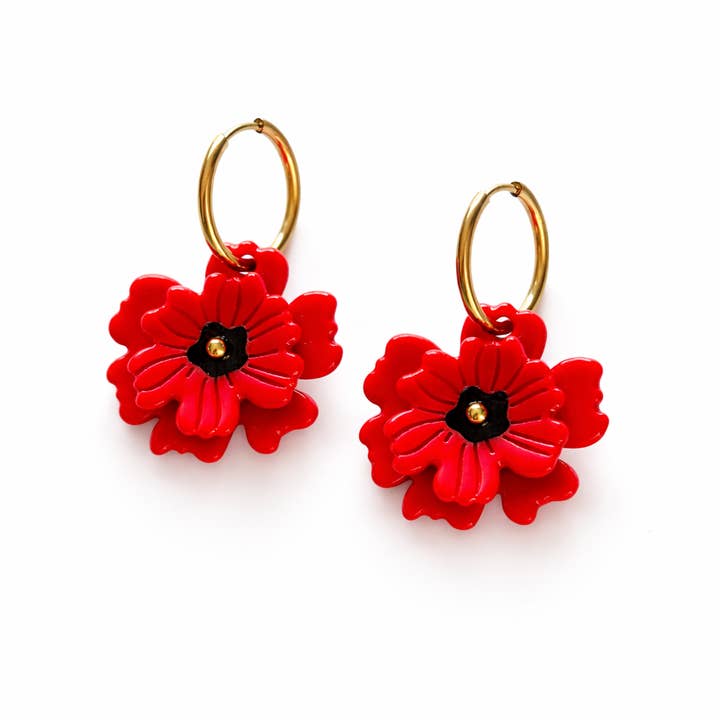 Poppy Earrings for wholesale by MackBecks