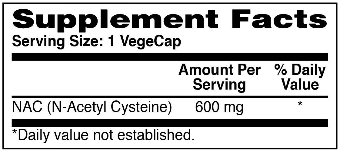 Health Thru Nutrition - Wholesale Oral Supplement/Vitamin - N-Acetyl Cysteine NAC 600mg Vegan Certified Non-GMO 120ct3