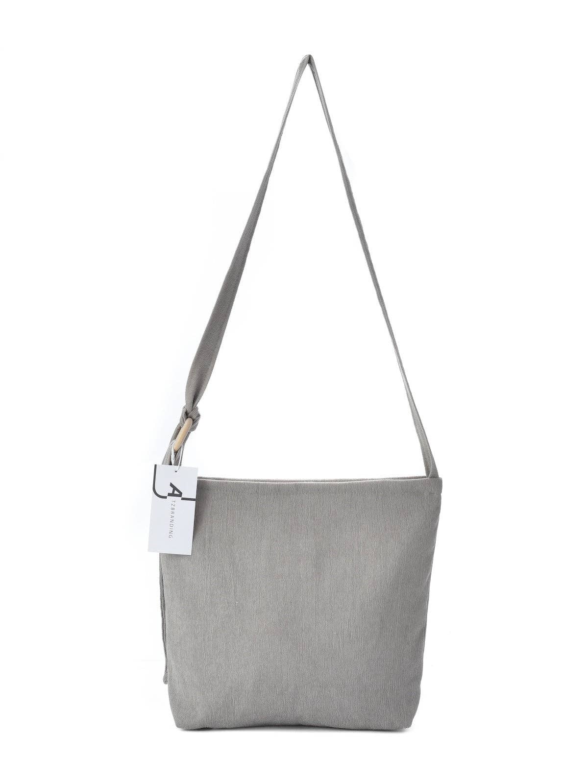 Funkyrel® Atzbranding Limited - Wholesale Shoulder Bag - Women's - Cosbai - Vintage Solid Corduroy Shoulder Bag1