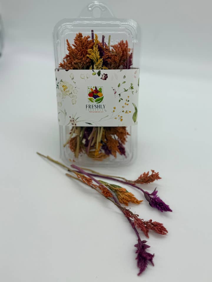Freeze-dried Edible Firesticks Flowers for wholesale by Freshly Preserved