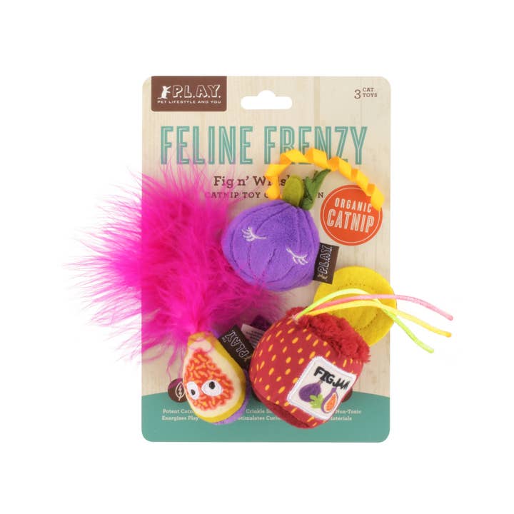 P.L.A.Y. Pet Lifestyle and You - Wholesale Pet Toy Set - Cat - Feline Frenzy - Fig N’ Whiskers3