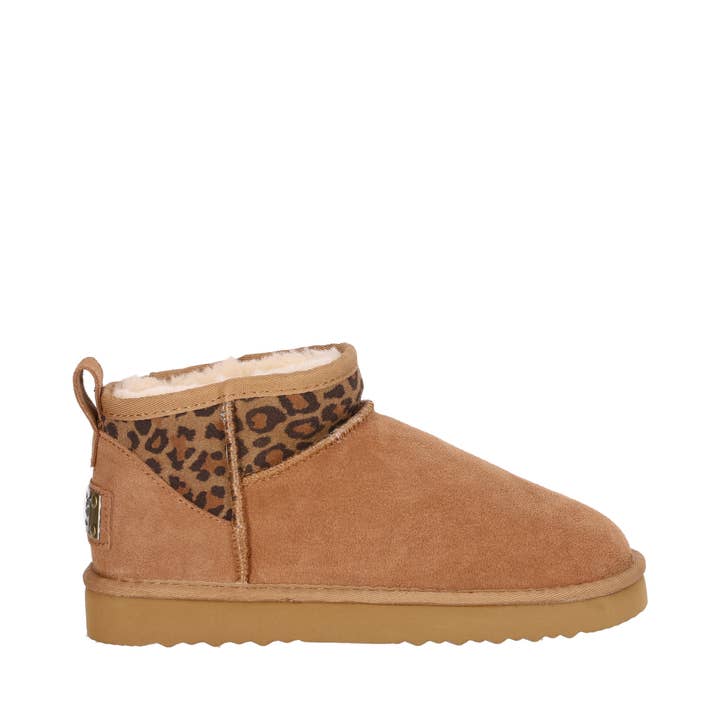 OB5889 Camel Leo OOG Ultra Mini Botas de Senhora em Pele UE por atacado de OOG
