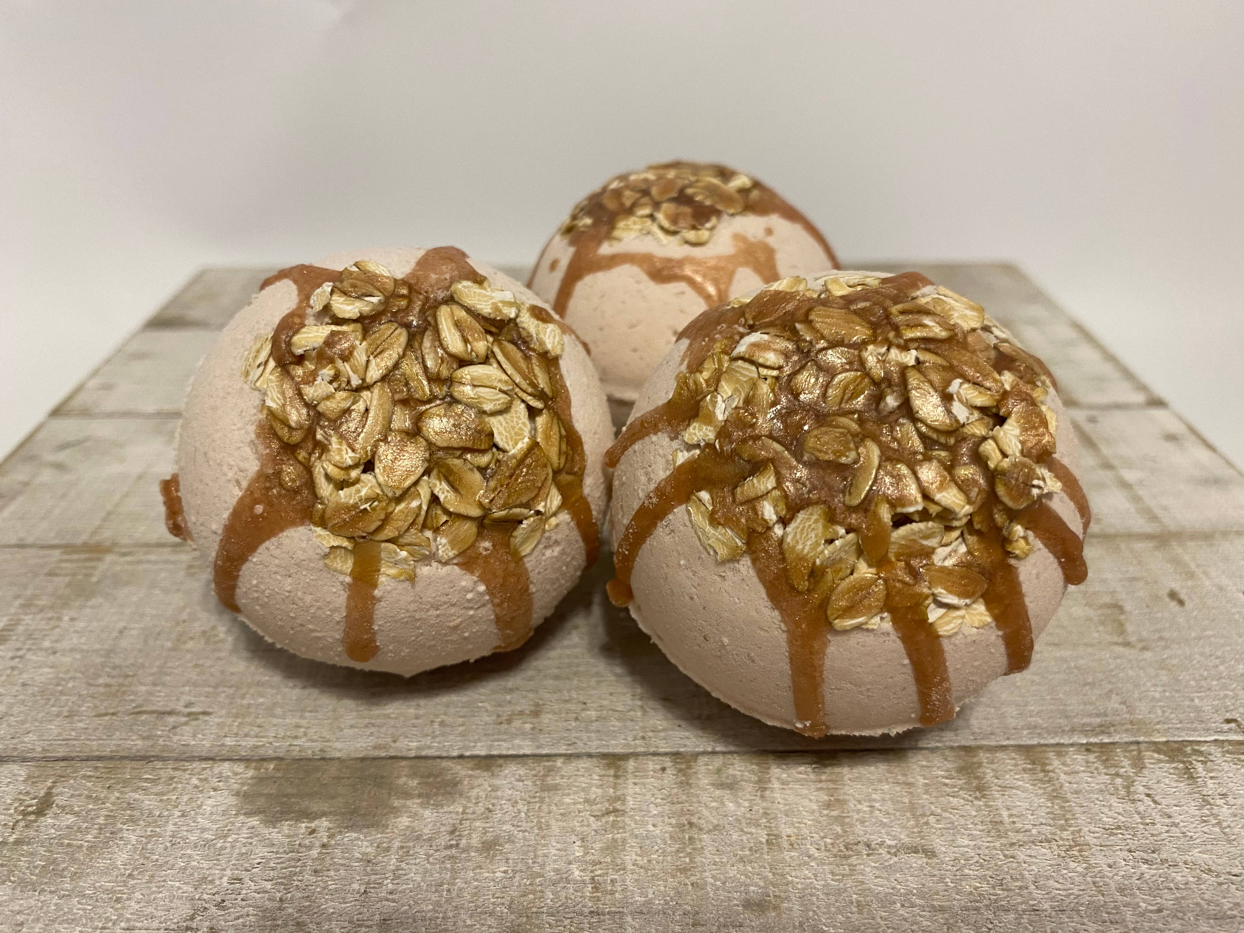 Nature's Love Product - Wholesale Bath Bomb/Fizz - Oatmeal and Milk Bath Bomb - All natural, soothing bath bomb2