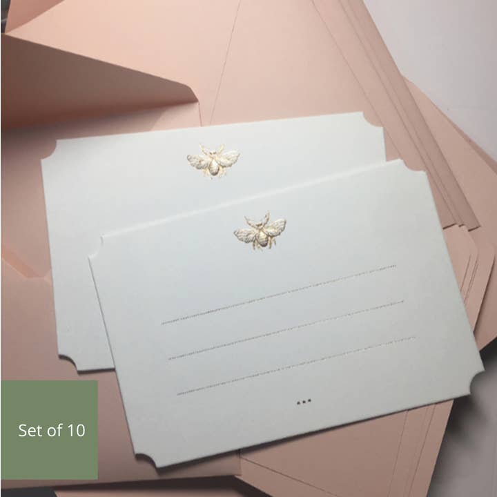 DrifWoo - Wholesale Envelopes - Multi-color Lined Vintage Envelopes Set, ThankYou Card,BZ0019